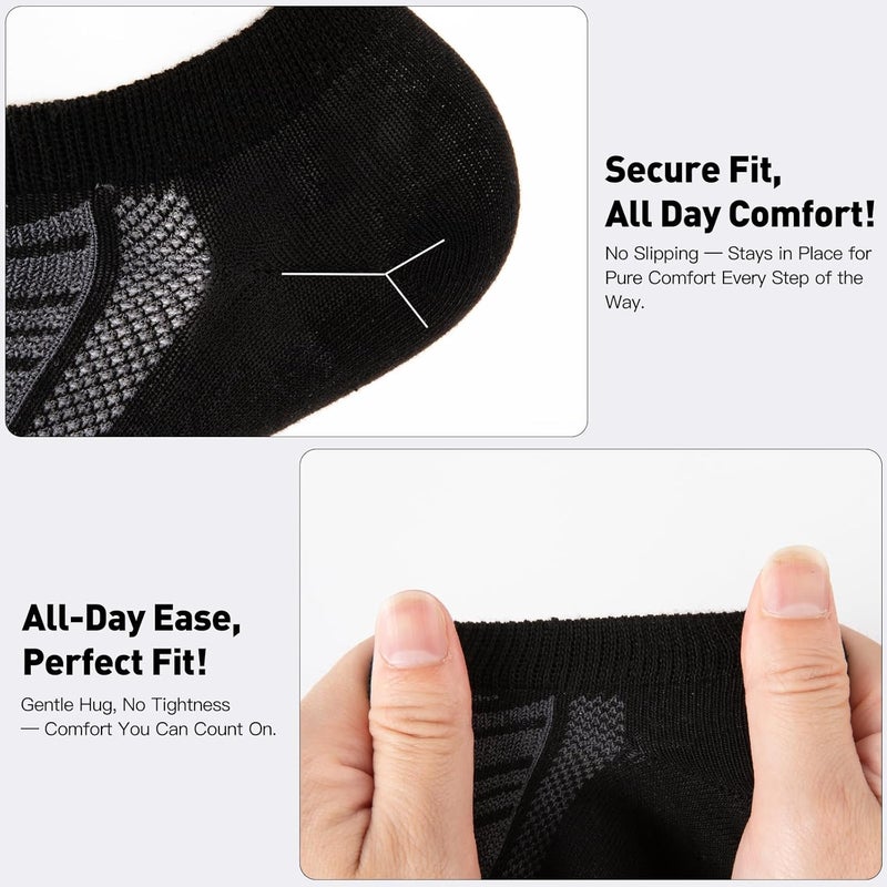 EverKnits Store 30 Pairs Lightweight Ankle Socks Men/Women - Breathable Bulk Thin Low Cut Socks Value Pack - Image 5